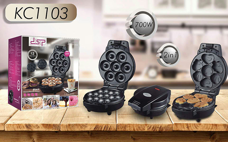 Create, bake, donuts, cakes, versatile, kitchen, appliance, multi-functional, two-in-one, delicious, home, baking, dessert, innovation, convenience