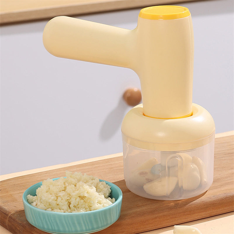 Electric garlic chopper, 2-in-1 functionality, Convenient chopping, Effortless meal prep, Precision chopping, Kitchen gadget, Garlic mincer, Time-saving tool, Easy to use, Versatile appliance